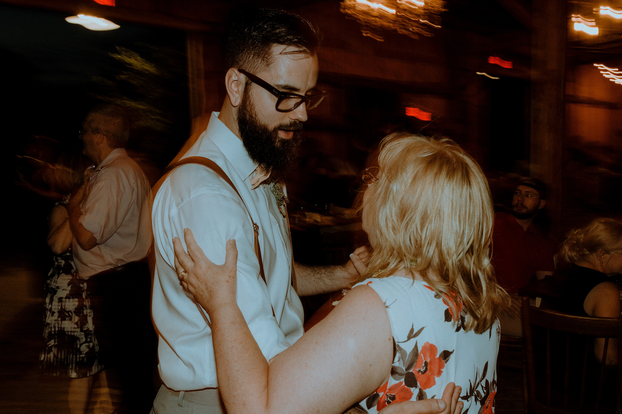 Mother Son Dance at Wedding