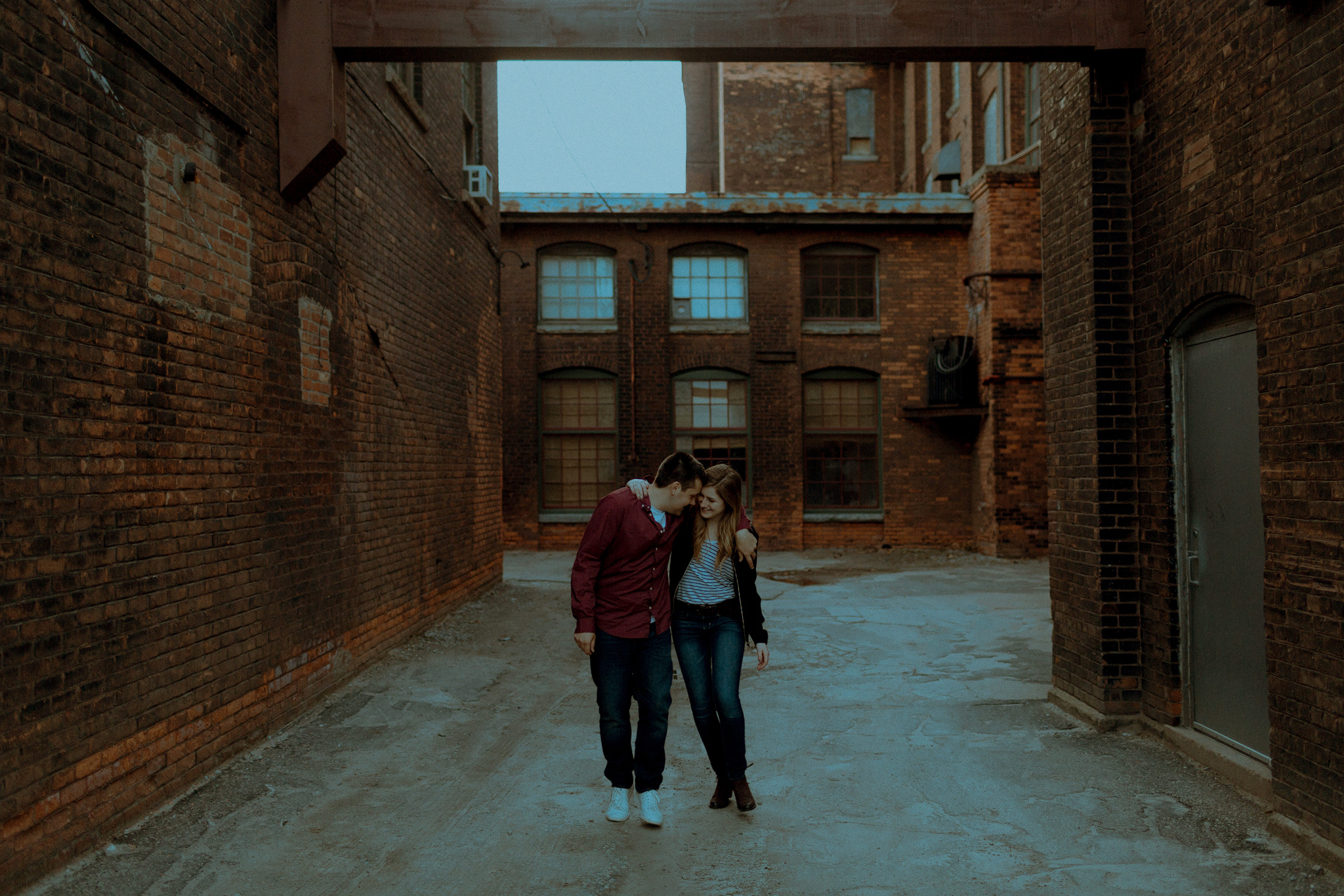 industrial engagement photo at the cotton factory in hamilton